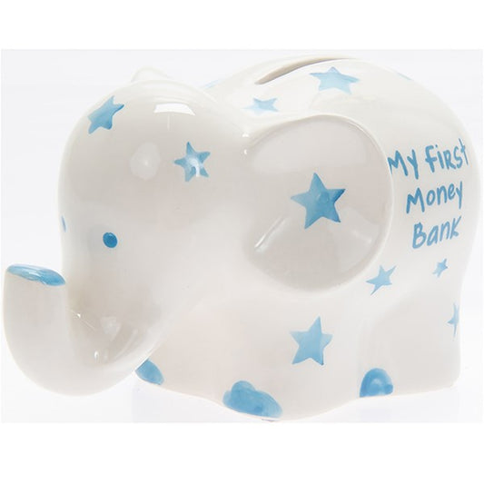 The Gift Pod Morpeth | My First Money Box | Ceramic Money Box Christening Present