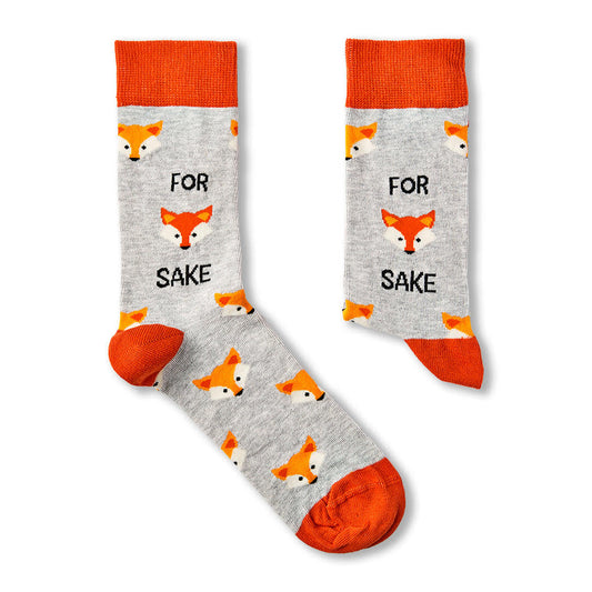 The Gift Pod | Morpeth | Novelty Socks | For Fox Sake | Fox Socks