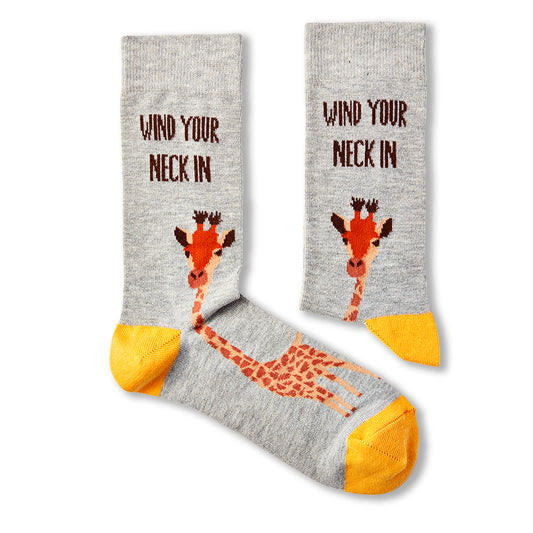 The Gift Pod | Morpeth | Novelty Socks | Wind Your Neck In